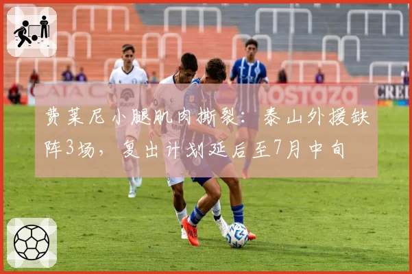 费莱尼小腿肌肉撕裂：泰山外援缺阵3场，复出计划延后至7月中旬